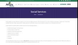 
							         Social Services - Ampla Health								  
							    
