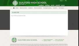 
							         Social Studies - Guilford High School								  
							    