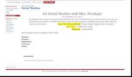 
							         Social Studies - Team 6A All Stars! - Google Sites								  
							    