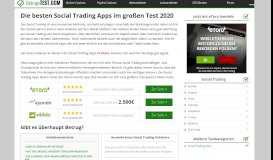 
							         Social Trading Apps im Test und Vergleich 2019 ++ Betrugstest.com								  
							    