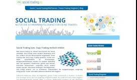 
							         Social Trading: Erfahrungen & Anbieter Vergleich - Social-Trading.eu								  
							    