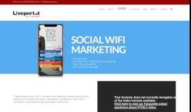 
							         Social Wi-Fi Marketing | Liveport Australia								  
							    