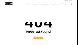 
							         Societies Resource Portal | TUU								  
							    
