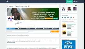 
							         Society for Family Health CAREER and RECRUITMENT ...								  
							    