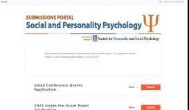 
							         Society for Personality and Social Psychology Submission Manager								  
							    