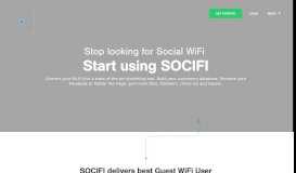 
							         SOCIFI Social WiFi - Easy guest WiFi access								  
							    