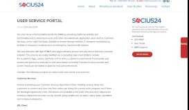 
							         Socius24 User Service Portal and WMS | Socius24 Limited								  
							    