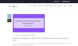 
							         SOCSO & EIS Payment via SOCSO Assist Portal/Internet Banking wef ...								  
							    