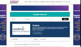 
							         Sodexo - Employee Benefits								  
							    