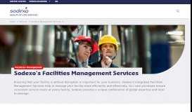 
							         Sodexo Facilities Management Services								  
							    