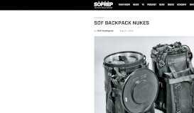 
							         SOF Backpack Nukes | SOFREP								  
							    