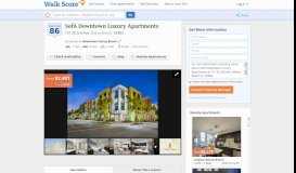 
							         SofA Downtown Luxury Apartments, Delray Beach FL - Walk Score								  
							    