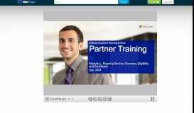 
							         Software Assurance Planning Services Partner Training Module 1 ...								  
							    