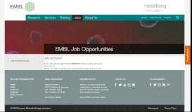 
							         Software Developer - EMBL Job Opportunities - EMBL								  
							    