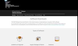 
							         Software Downloads - SAP Support								  
							    