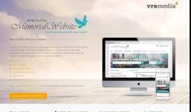 
							         Software for publishers - Memorial Website - VRS Media								  
							    