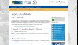 
							         Software for Students | University of Bolton								  
							    