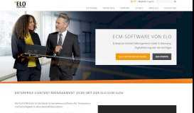 
							         Software für Enterprise Content Management - ELO Digital Office								  
							    