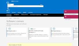 
							         Software Licenses | Dell US								  
							    