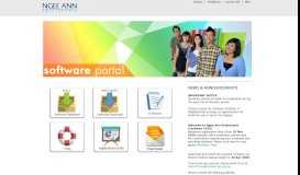 
							         Software Portal - Ngee Ann Polytechnic								  
							    