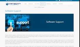 
							         Software Support - Paragon Systems Inc.								  
							    