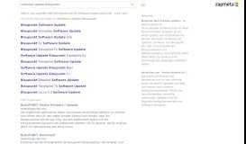 
							         Software Update Blaupunkt - ZapMeta Suche Suchergebnisse								  
							    