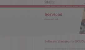 
							         Software Wartung für Ihre SOLIDWORKS Produkte - SolidLine AG								  
							    