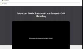 
							         Softwarefunktionen von Dynamics 365 for Marketing | Microsoft ...								  
							    