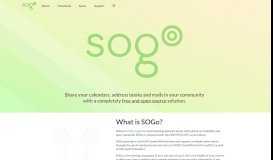 
							         SOGo | Open Source Groupware								  
							    