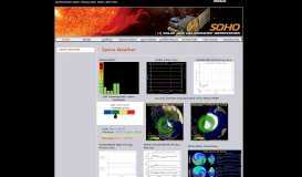 
							         SOHO Space Weather - Solar and Heliospheric Observatory - NASA								  
							    