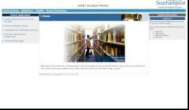 
							         SOHS Student Portal | Home								  
							    