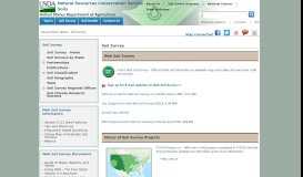 
							         Soil Survey | NRCS Soils - USDA								  
							    