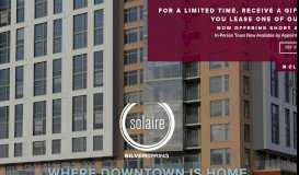 
							         Solaire 8250: Apartments in Silver Spring, MD for Rent								  
							    