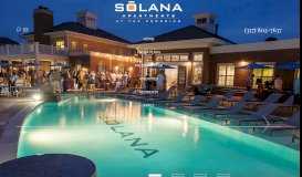 
							         Solana Apartments at the Crossing | Apartments in Indianapolis, IN |								  
							    