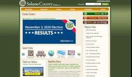 
							         Solano County - Homepage								  
							    