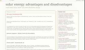 
							         solar energy advantages and disadvantages: Stromio kundenportal								  
							    