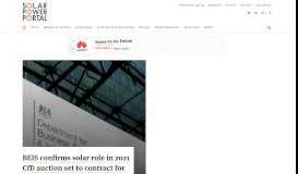 
							         Solar Power Portal: UK Solar News								  
							    