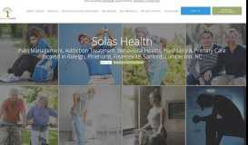 
							         Solas Health: Pain Management Specialists: Pinehurst, NC & Raleigh ...								  
							    