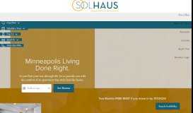
							         Solhaus Apartments: Luxury Apartments Minneapolis MN								  
							    