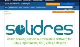 
							         Solidres, by Solidres Team - Joomla Extension Directory								  
							    