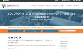 
							         SOLIDWORKS 2018: Installation Guide Part 6 ...								  
							    
