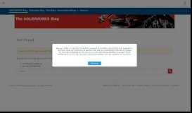 
							         SolidWorks Customer Portal Announcement - The SOLIDWORKS Blog								  
							    