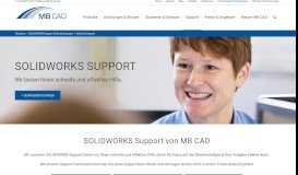 
							         SOLIDWORKS Support - Persönlich und nah | MB CAD								  
							    