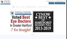
							         Solinsky EyeCare - Hartford, CT | Best Ophthalmology Doctor								  
							    