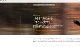 
							         Solutions for Healthcare Providers | Orion Health								  
							    