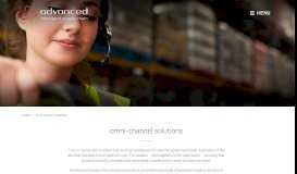 
							         solutions for omni-channel retailers - advanced supply chain group								  
							    