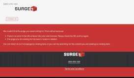 
							         Solutions | Surge1								  
							    