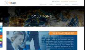 
							         Solutions | TelSpan								  
							    