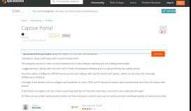 
							         [SOLVED] Captive Portal - Wireless Networking - Spiceworks Community								  
							    