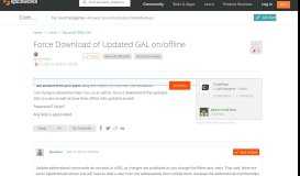 
							         [SOLVED] Force Download of Updated GAL on/offline - Office 365 ...								  
							    